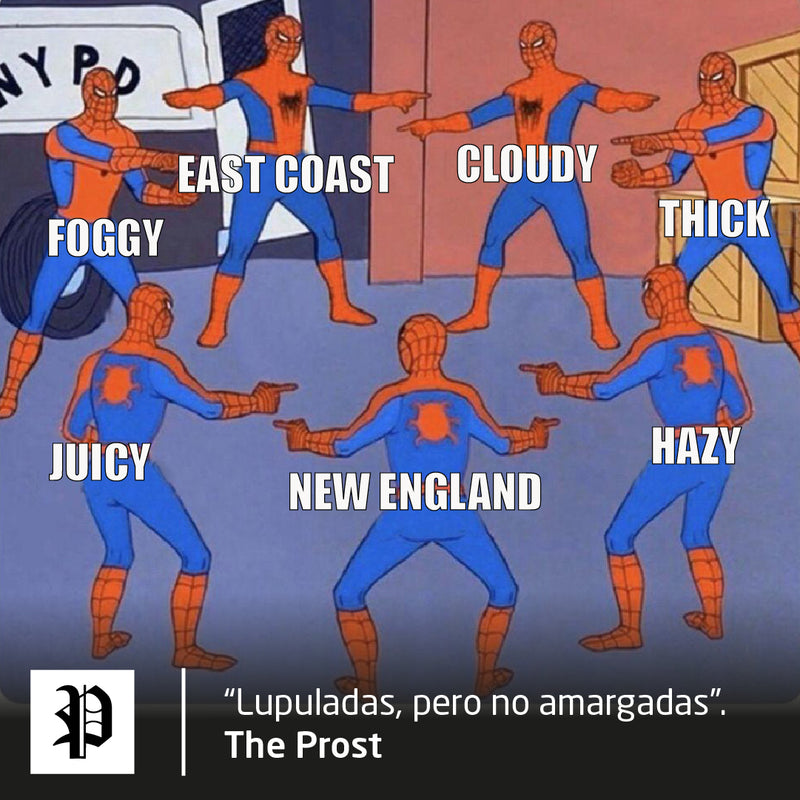 Hazy IPA vs New England IPA vs East Coast IPA vs Juicy IPA