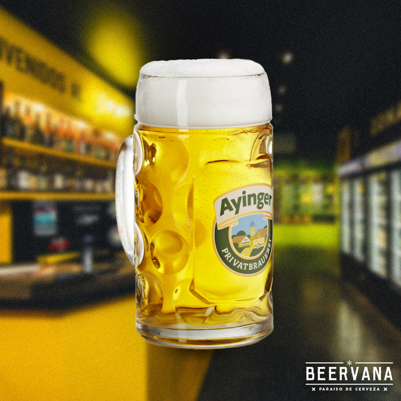 Vaso Ayinger Schopero Masskrug 1000ml