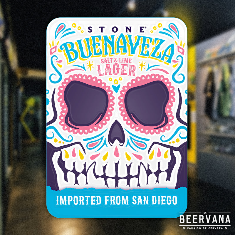 Letrero Stone Brewing Buenaveza