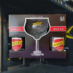 Pack Kasteel Rouge 330ml x 4 + Copa