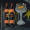 Pack Kasteel Rouge 330ml x 4 + Copa